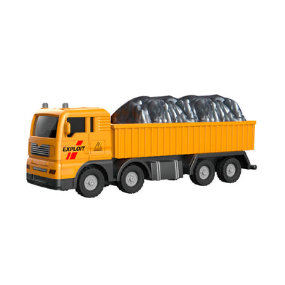 CAMION CANTIERE CONSTRUCTION DIE-CAST 1:55 A FRIZIONE