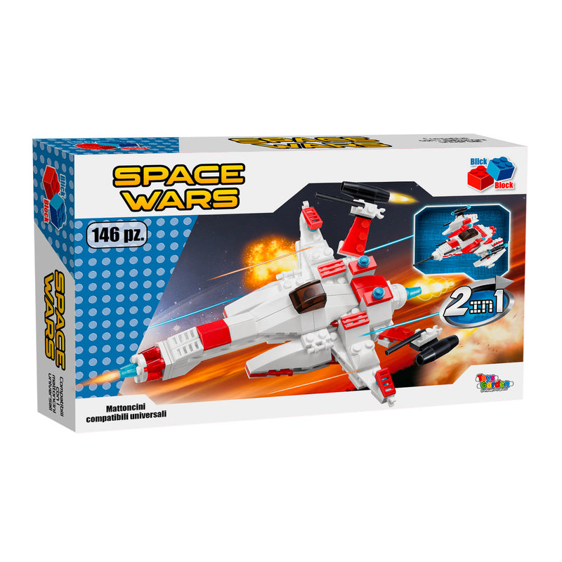 COSTRUZIONI SPACE WARS 2 IN 1