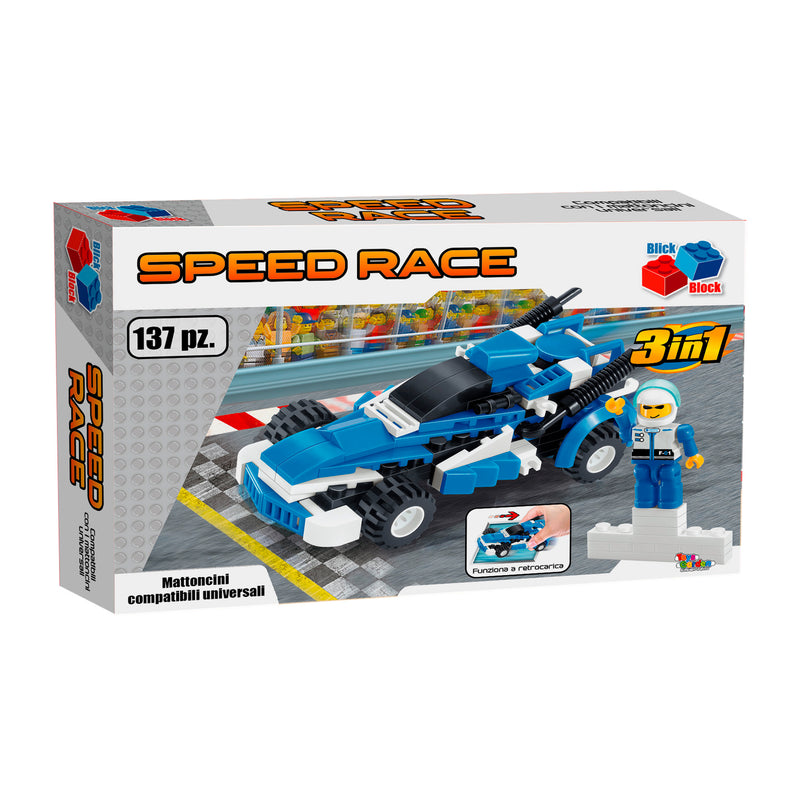 COSTRUZIONI SPEED RACE 3 IN 1 A RETROCARICA