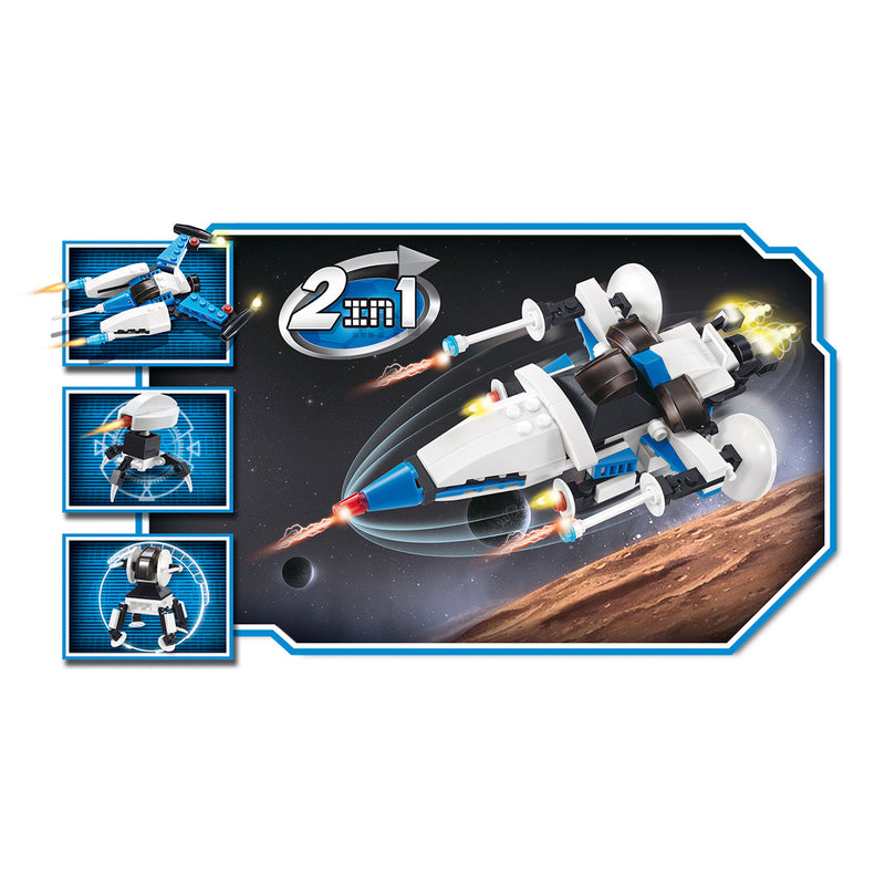 COSTRUZIONI SPACE WARS 2 IN 1