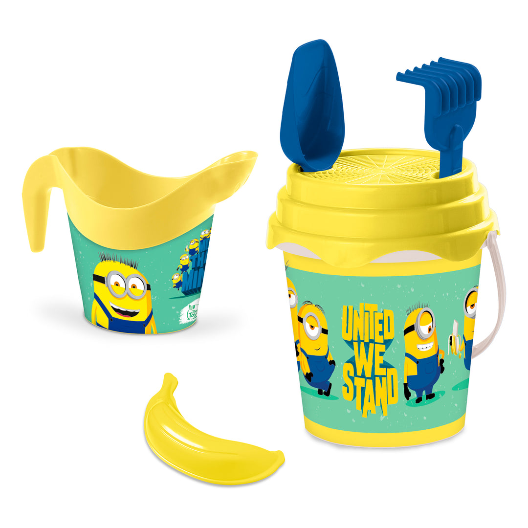 SECCHIELLO Ø 17CM CON ANNAFFIATOIO MINIONS