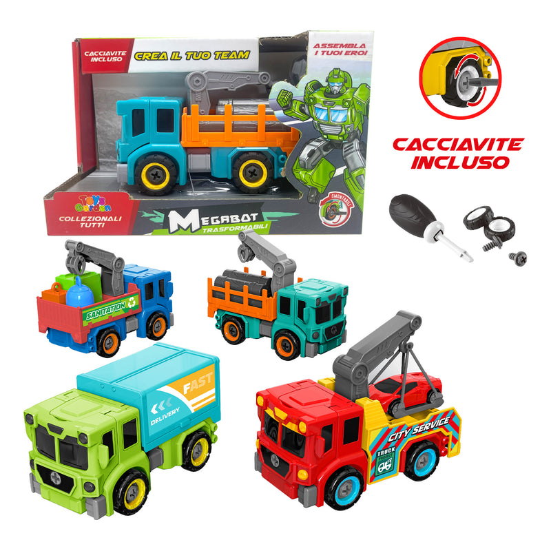 MEGABOT TRUCK TRASFORMABILE