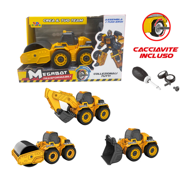 MEGABOT WORK IN PROGRESS TRASFORMABILE