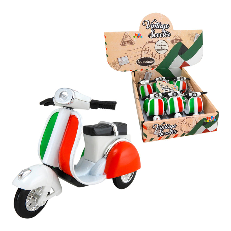 SCOOTER VINTAGE ITALIA DIE CAST A RETROCARICA