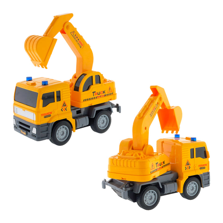 CAMION LAVORO A FRIZIONE CON LUCI E SUONI