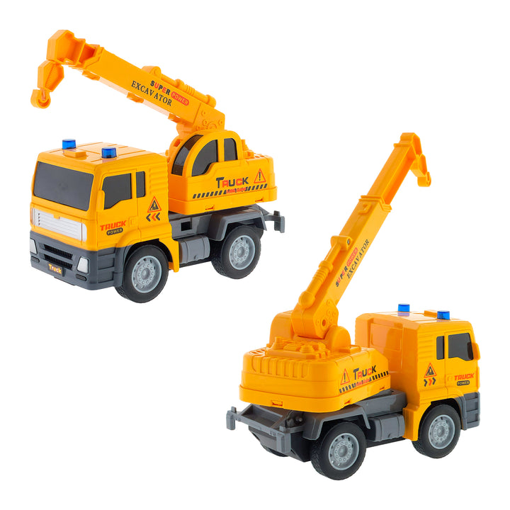 CAMION LAVORO A FRIZIONE CON LUCI E SUONI