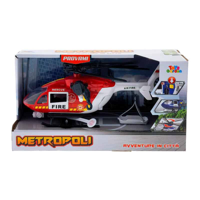 ELICOTTERO RESCUE CON LUCI E SUONI