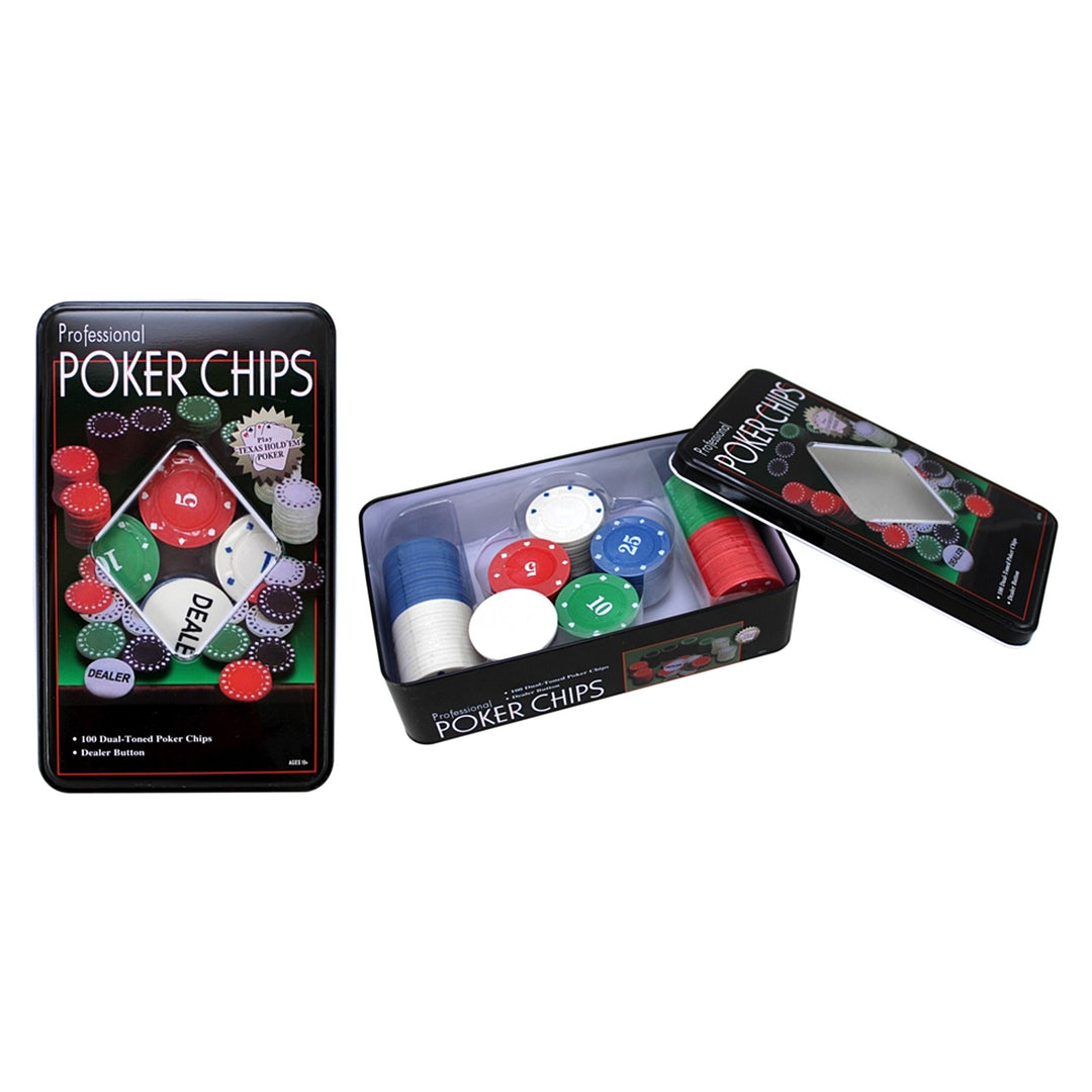 FICHES DA GIOCO - CONFEZIONE 100 PEZZI