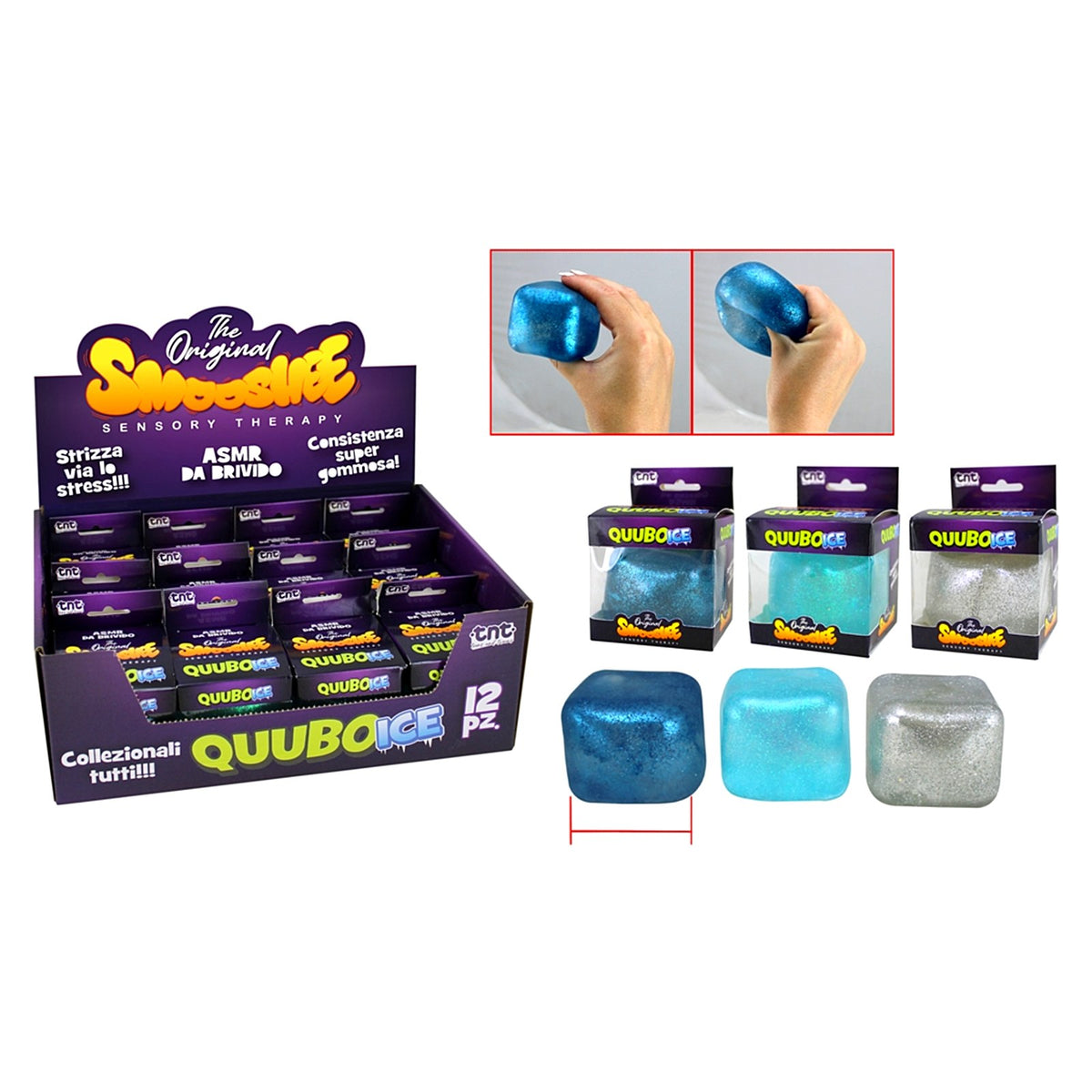 TNT SMOOSHEE QUUBO ICE 6 CM