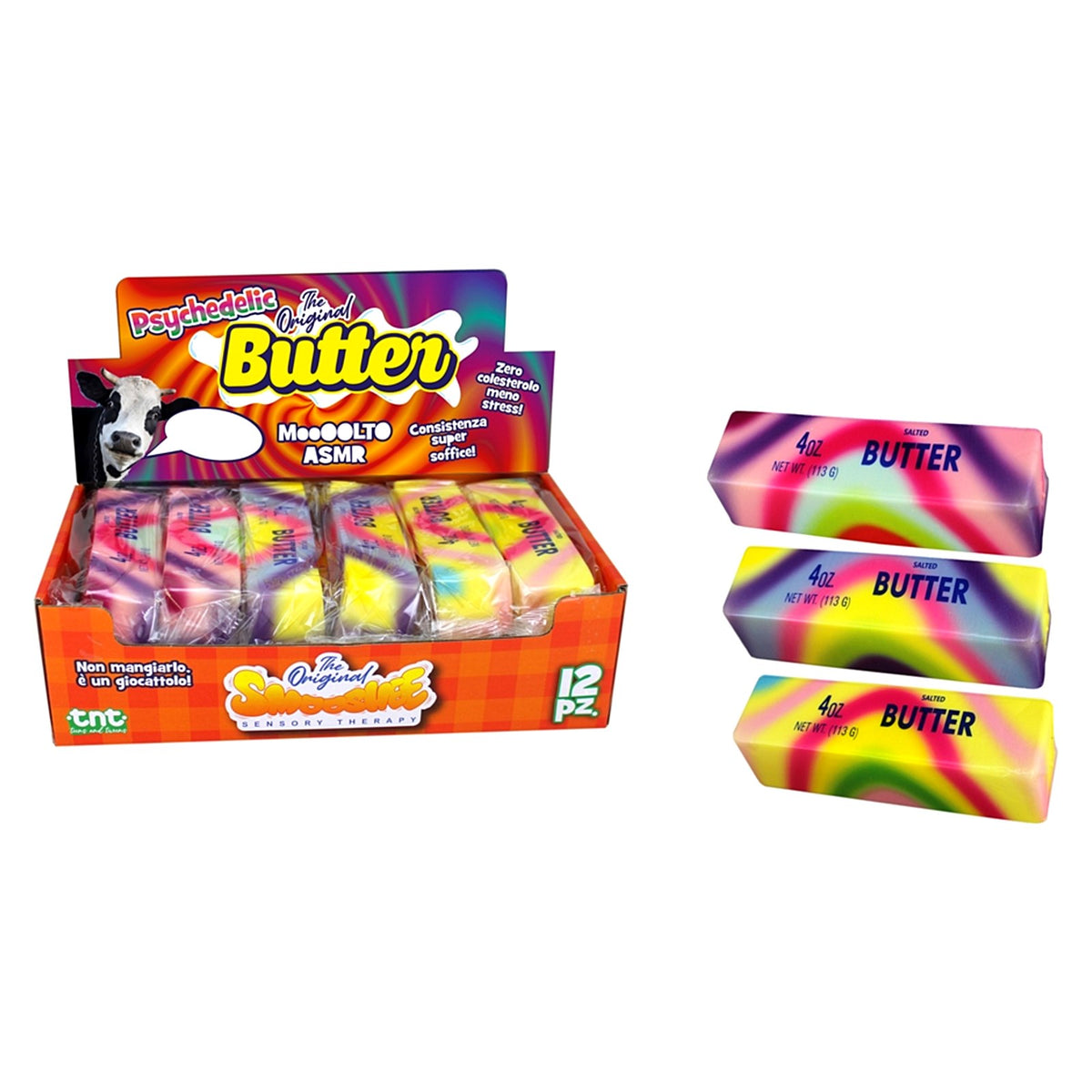 TNT SMOOSHEE BUTTER SLOW RISE PSYCHEDELIC 14 CM