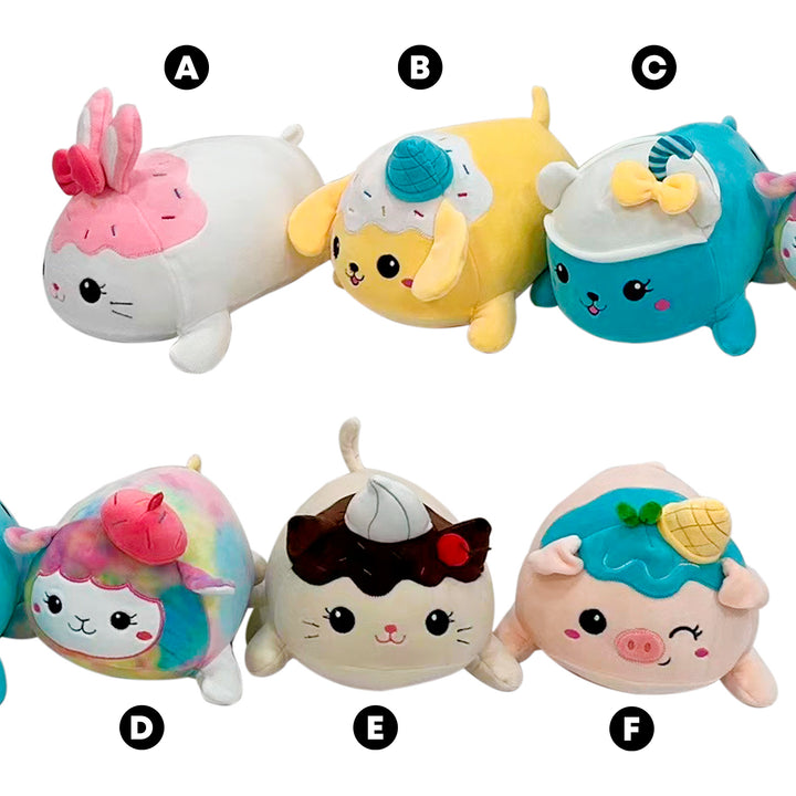 PELUCHE TNT KAWAII DESSERT ANIMALS 24CM