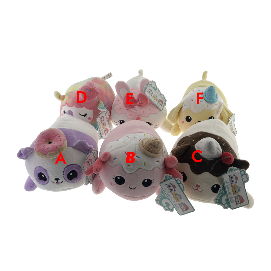 PELUCHE TNT KAWAII DESSERT ANIMALS 24CM