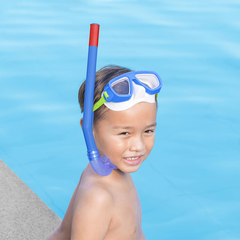 BW24018 SET SNORKELING AQUA CHAMP ESSENTIALS 3-6 ANNI