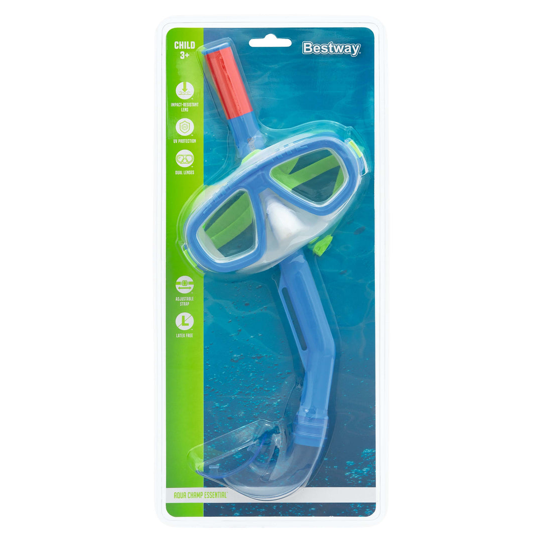 BW24018 SET SNORKELING AQUA CHAMP ESSENTIALS 3-6 ANNI