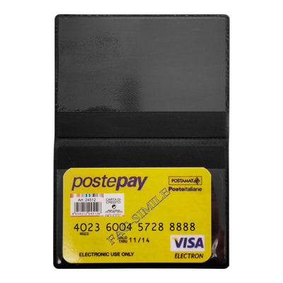 PORTACARD PORTA CARTE DI CREDITO 2 TASCHE