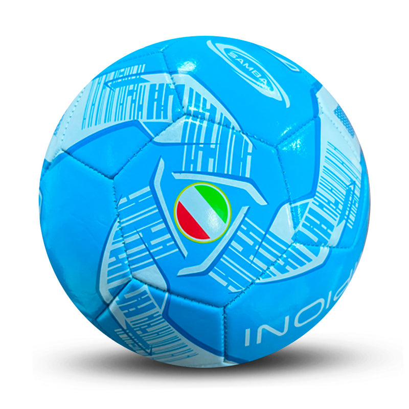 PALLONE DA CALCIO SAMBA CAMPIONI CELESTE MISURA 5