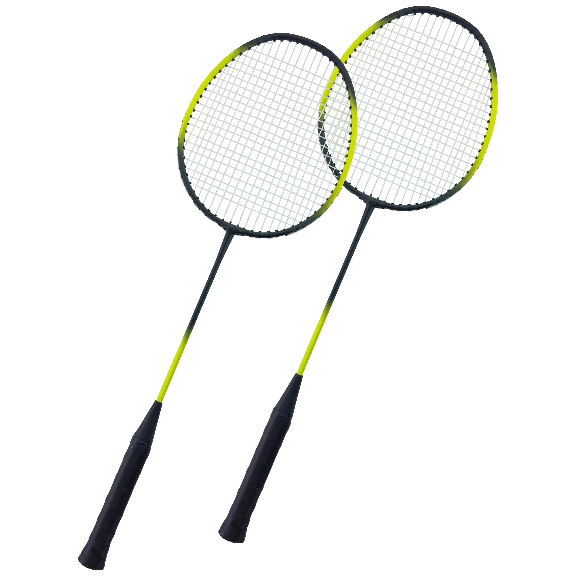 COPPIA RACCHETTE BADMINTON + 3 VOLANI CON CUSTODIA BORSA