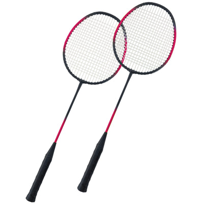 COPPIA RACCHETTE DA BADMINTON FLUO