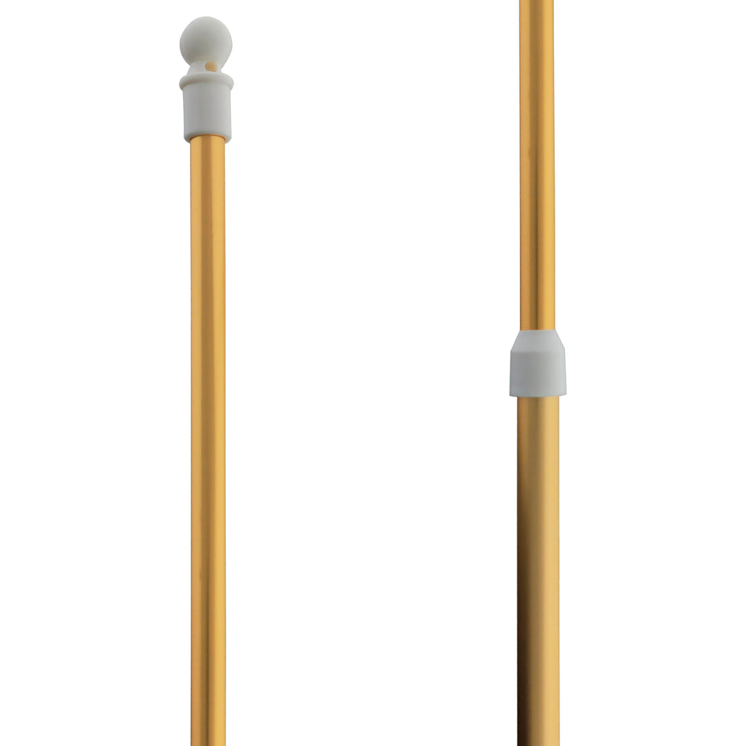 BACCHETTA TONDA Ø8MM ESTENSIBILE IN ALLUMINIO 2PZ 90-120CM