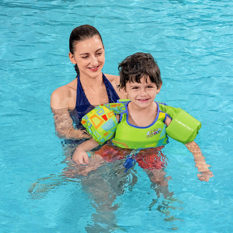 BW32174 GIUBBETTO SALVAGENTE SWIM PAL CON BRACCIOLI 3-6 ANNI