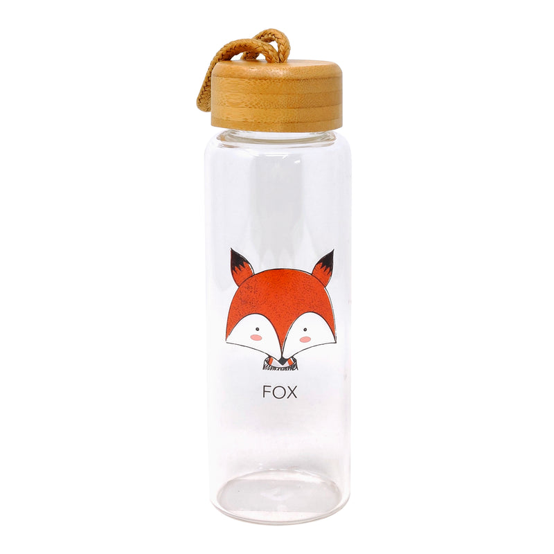 BOTTIGLIA IN VETRO CON TAPPO IN LEGNO 325 ML