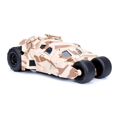 JADA BATMAN E BATMOBILE TUMBLER CAMOUFLAGE IN DIE CAST