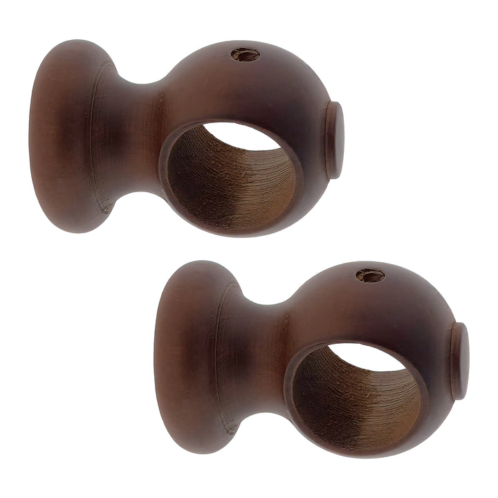 30670 MINI STAFFA IN LEGNO 2PZ NOCE