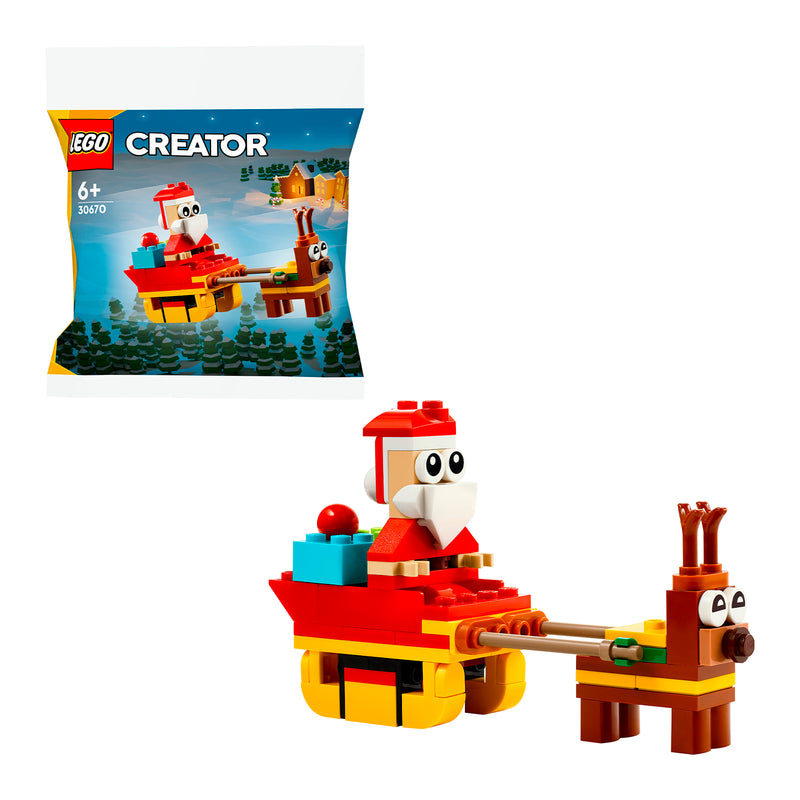 LEGO 30670 AVVENTURA SULLA SLITTA DI BABBO NATALE