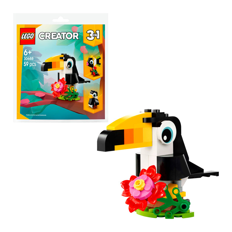 LEGO 30688 CREATOR TUCANO TROPICALE