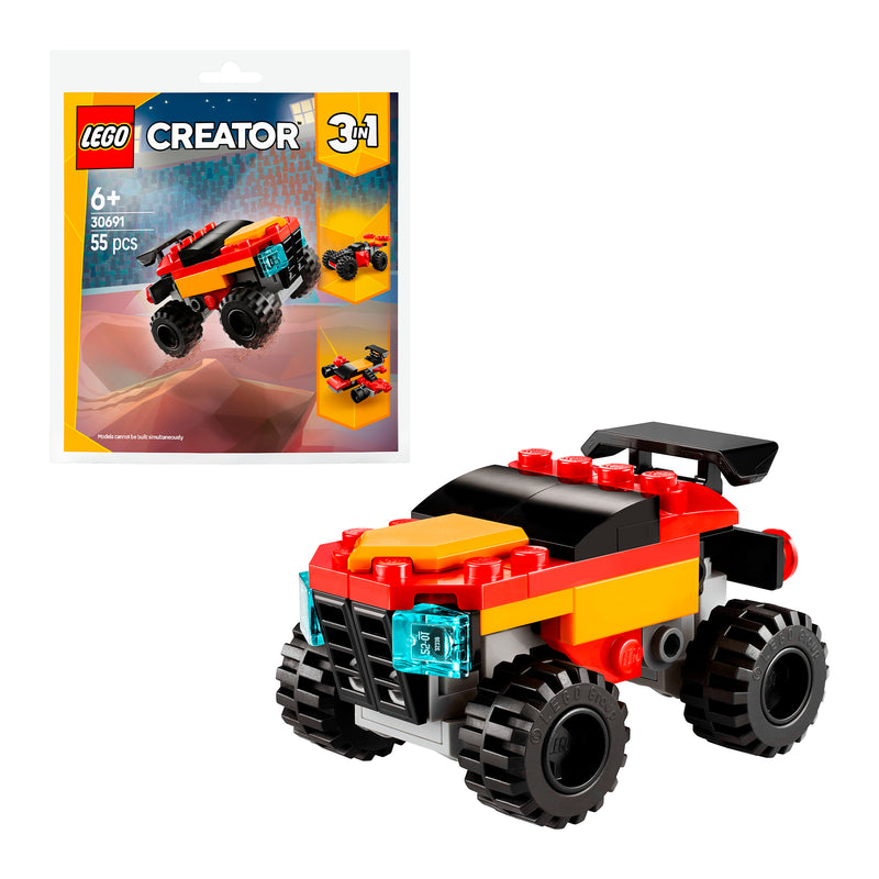 LEGO 30691 CREATOR MINI MONSTER TRUCK CONVERTIBILE