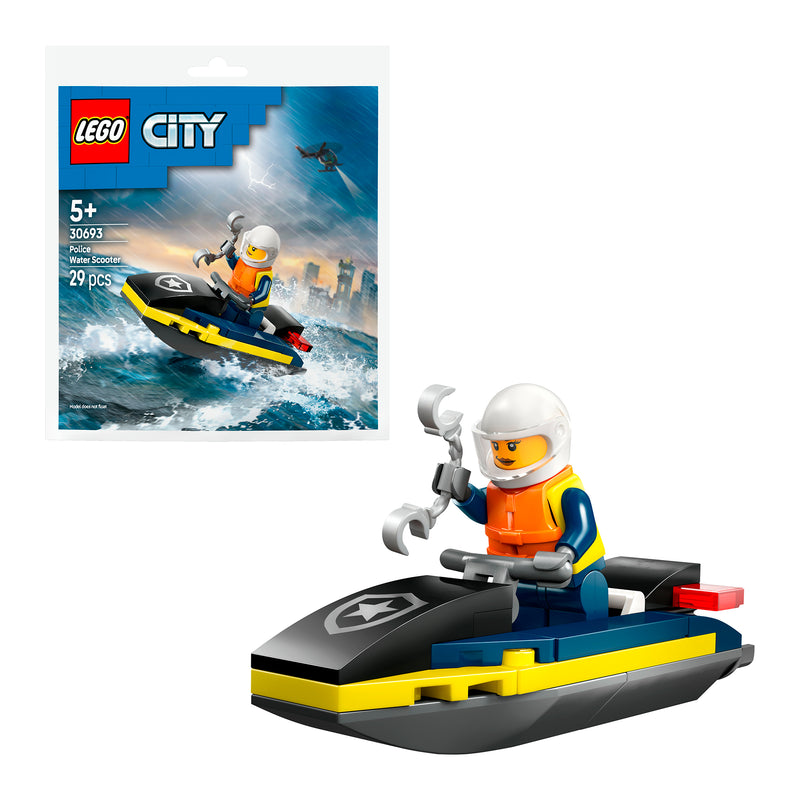 LEGO 30693 CITY JET SKI DELLA POLIZIA