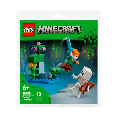 LEGO 30705 MINECRAFT DUELLO NELLA GROTTA LUSSUREGGIANTE