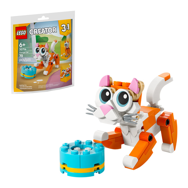 LEGO 30714 GATTO ARANCIONE