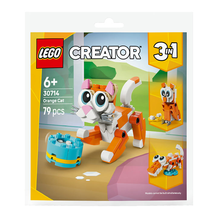 LEGO 30714 GATTO ARANCIONE