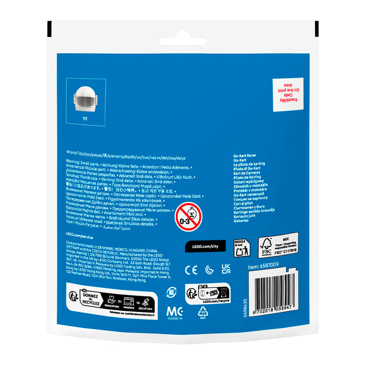 LEGO 30719 PILOTA DI GO-KART