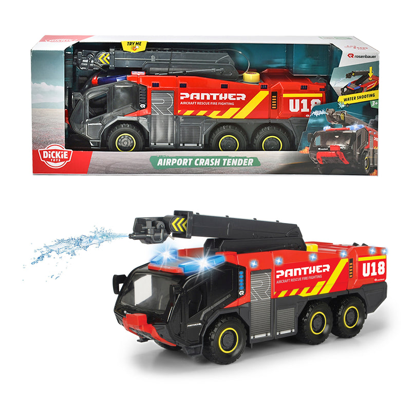 DICKIE TOYS - CAMION DEI POMPIER AIRPORT CRASH TENDER