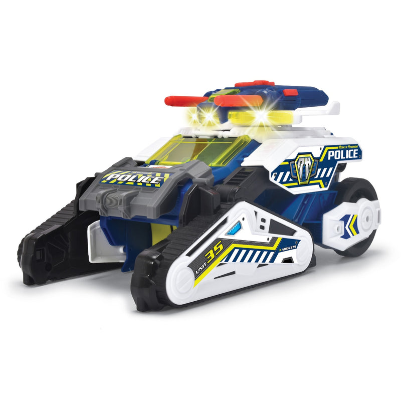 DICKIE TOYS - POLICE BOT CON LUCI E SUONI