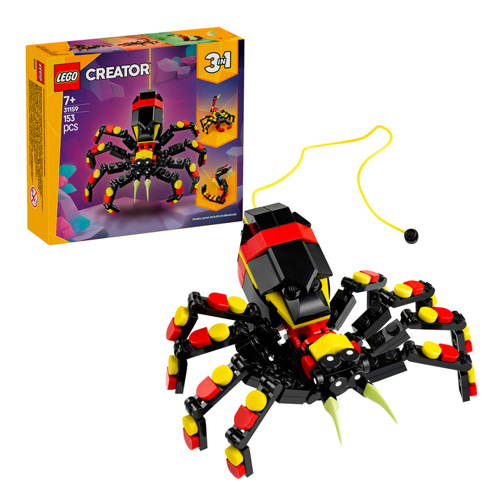 LEGO 31159 ANIMALI SELVATICI: RAGNO TRASFORMISTA