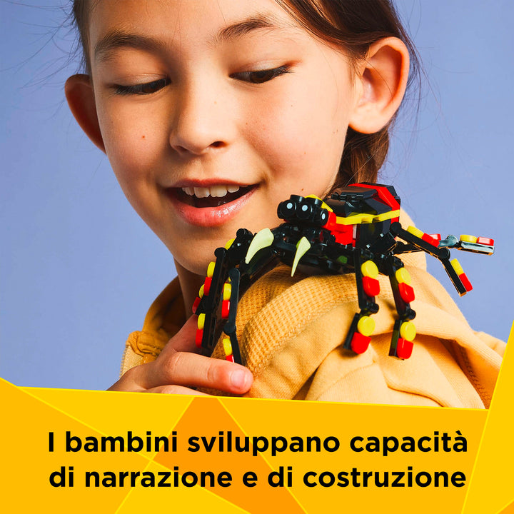 LEGO 31159 ANIMALI SELVATICI: RAGNO TRASFORMISTA