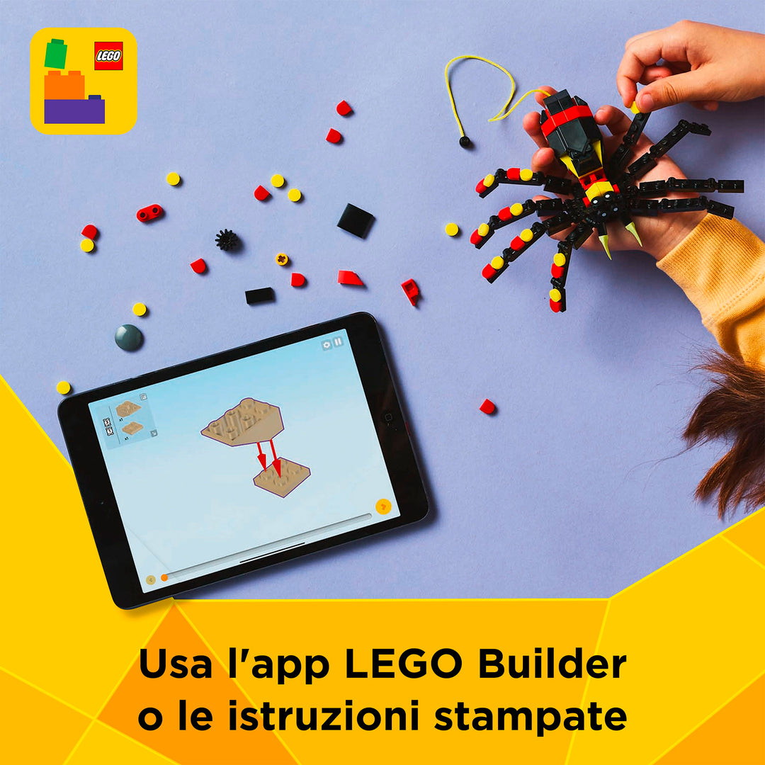 LEGO 31159 ANIMALI SELVATICI: RAGNO TRASFORMISTA