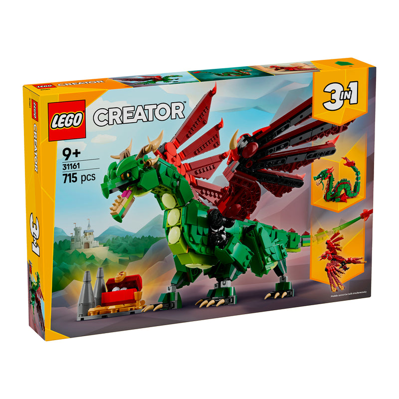 LEGO 31161 CREATOR DRAGO MEDIEVALE