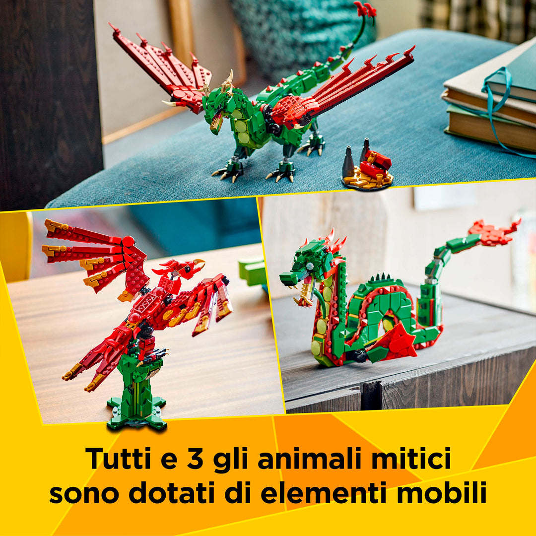 LEGO 31161 DRAGO MEDIEVALE