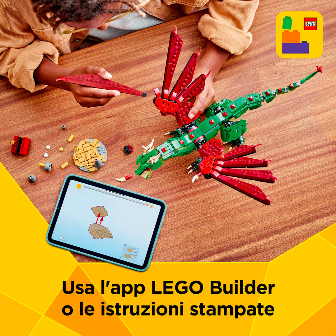 LEGO 31161 DRAGO MEDIEVALE