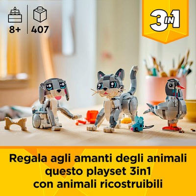 LEGO 31163 CREATOR GATTO GIOCOSO