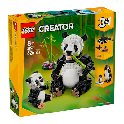 LEGO 31165 CREATOR ANIMALI SELVATICI: FAMIGLIA DI PANDA