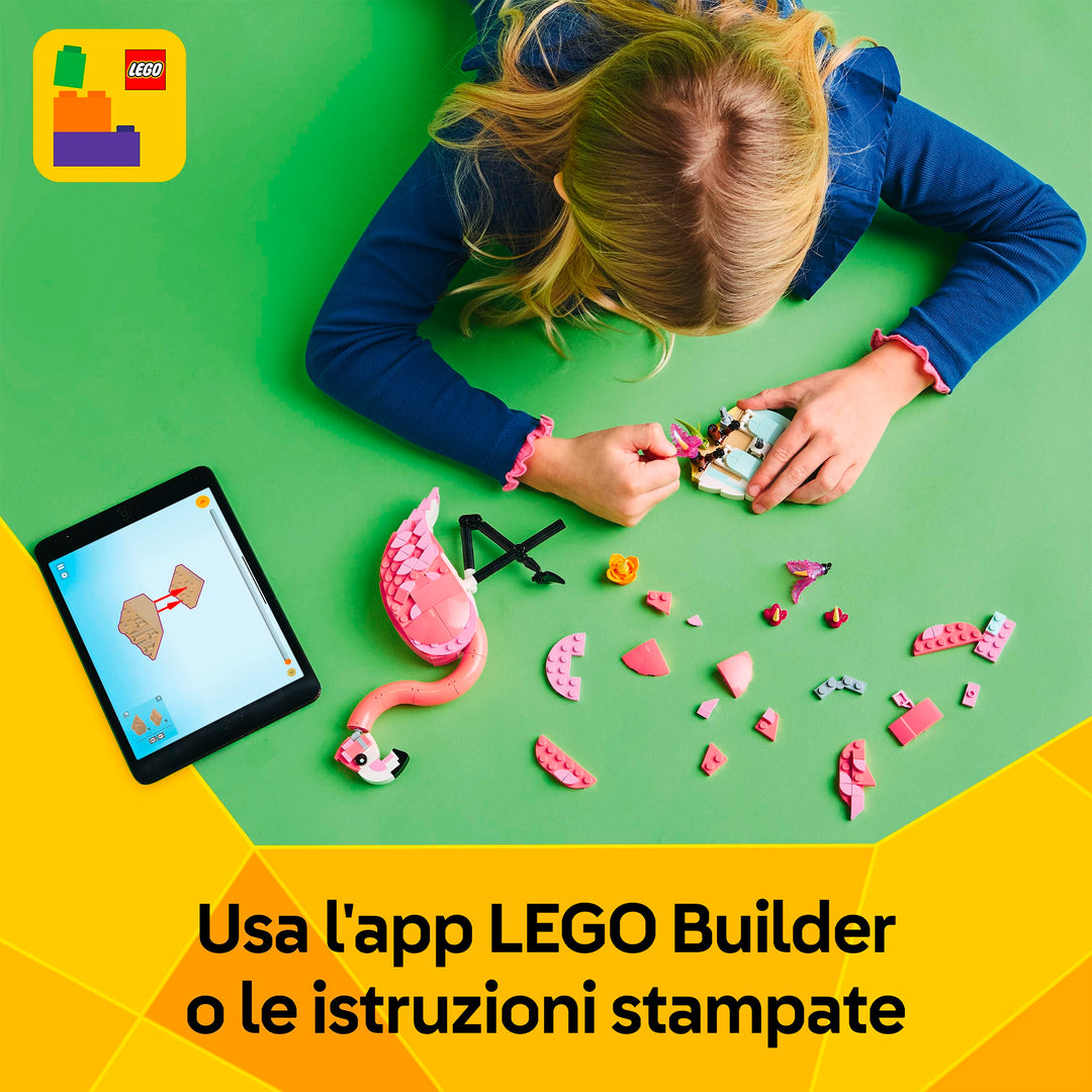 LEGO 31170 ANIMALI SELVATICI: FENICOTTERO ROSA