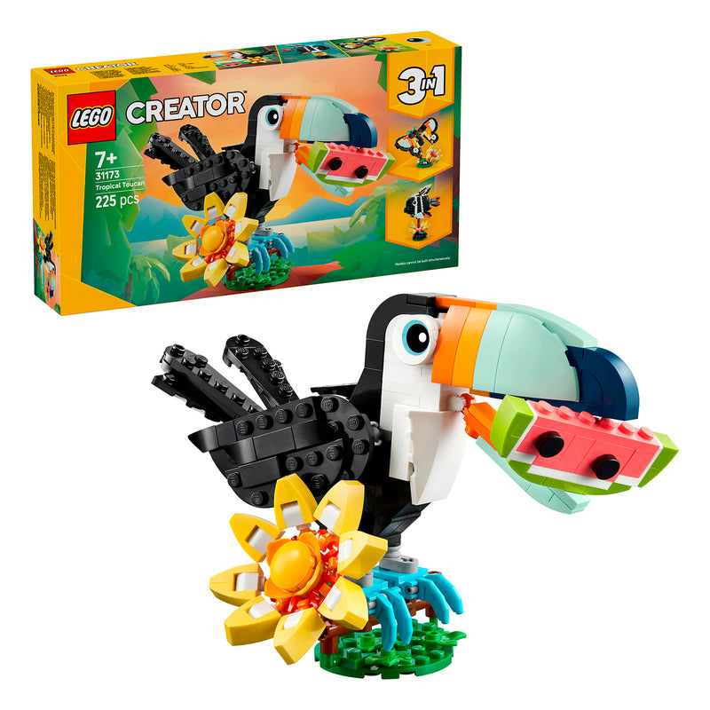 LEGO 31173 ANIMALI SELVATICI: TUCANO TROPICALE