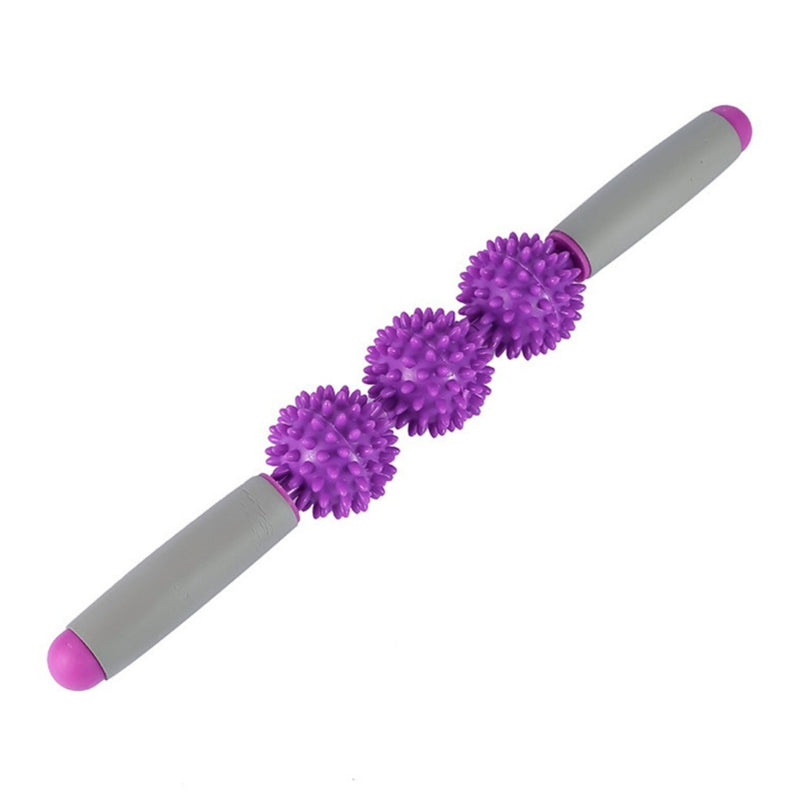 BASTONE MASSAGGIANTE CON 3 PALLE SPIKE