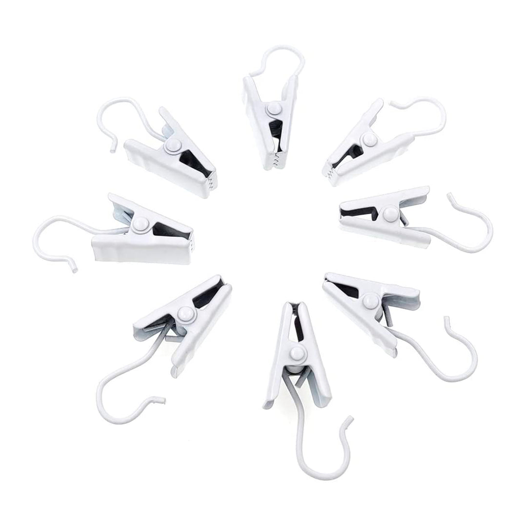 MOLLETTE PER TENDA 8PZ 18MM CON GANCIO