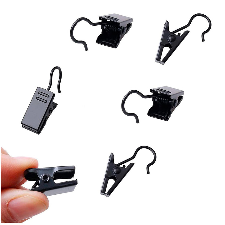 MOLLETTE PER TENDA 8PZ 18MM CON GANCIO